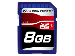 SDHC 8GB Class 4 Silicon Power